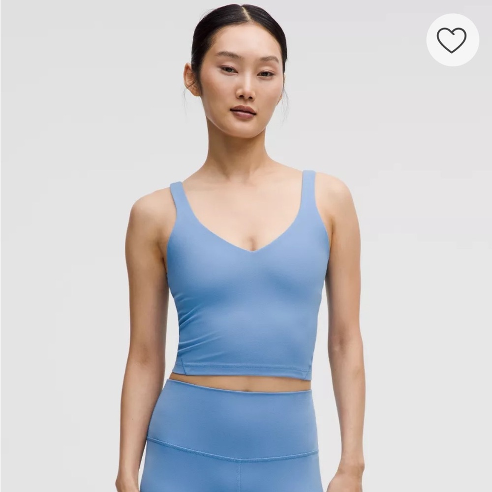 Limited Edition LULULEMON Align Tank Top Light Support  Size 6 Color Pool Party - Picture 6 of 11